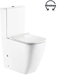 Ceruttispa Унитаз-компакт Chika CT8708 – фотография-2